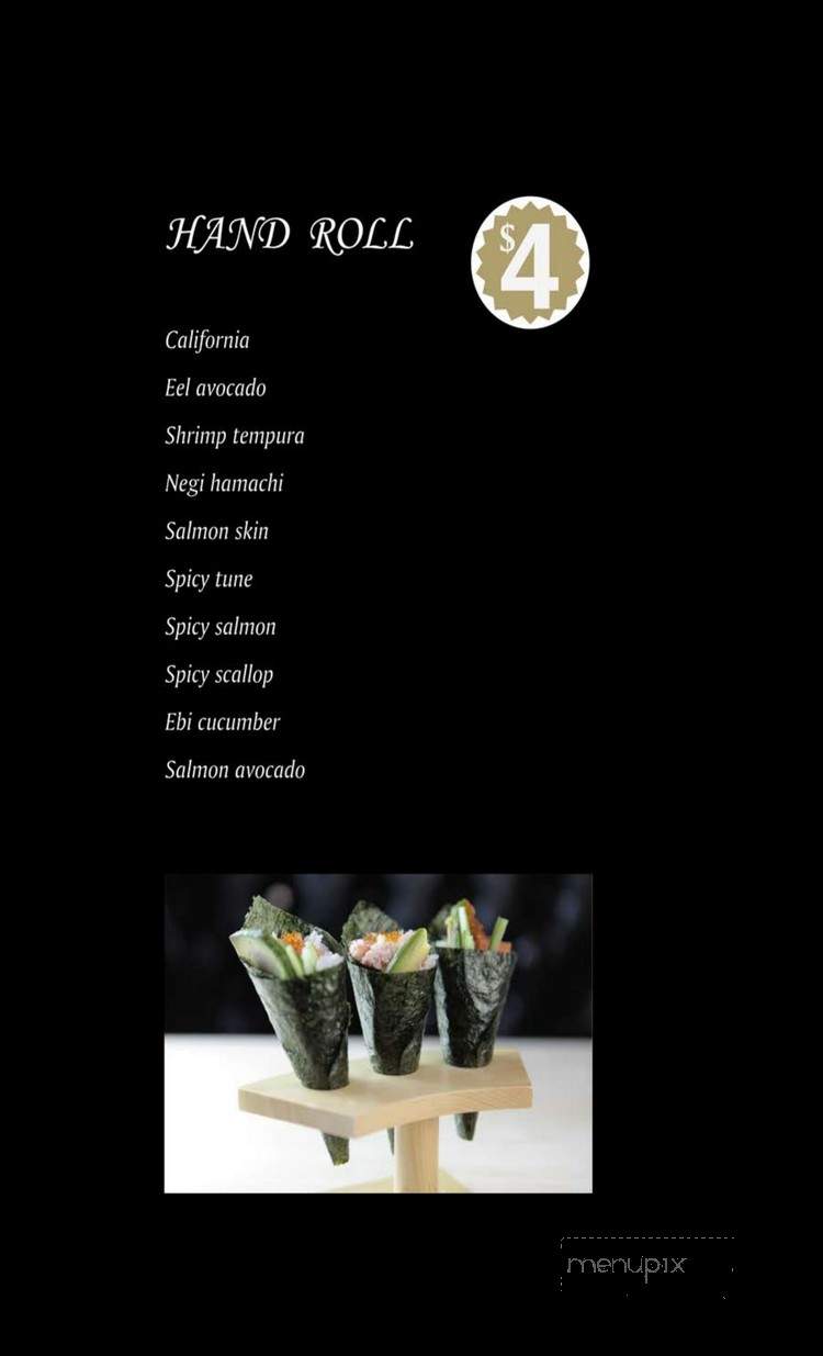 ISushi & Grill - Cupertino, CA menu_pic