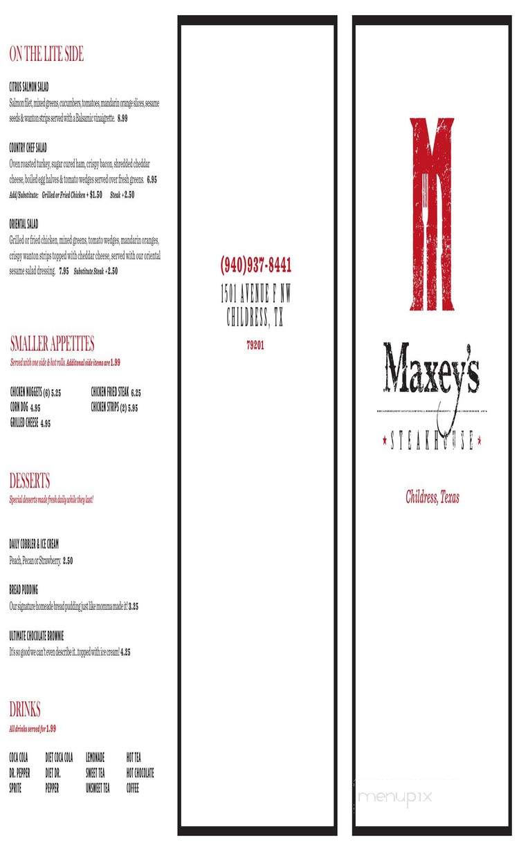 /380218966/Maxeys-Steakhouse-Childress-TX - Childress, TX