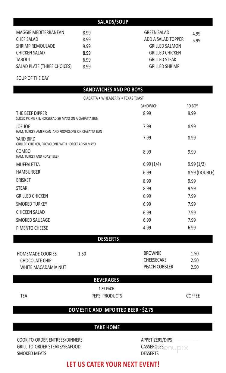 Paul Anthony's Market - Madison, MS menu_pic