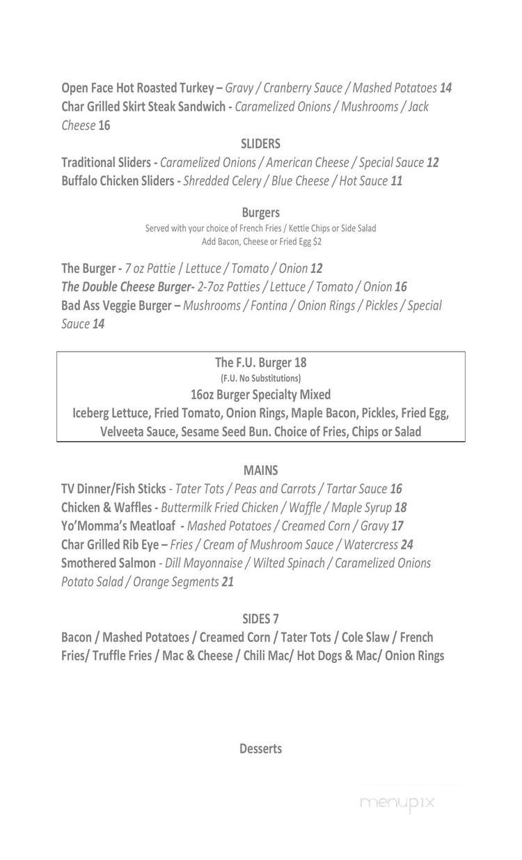 Rockography - New York, NY menu_pic