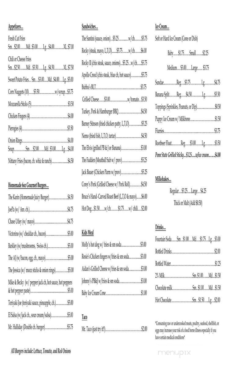 Countryside - Emmaus, PA menu_pic