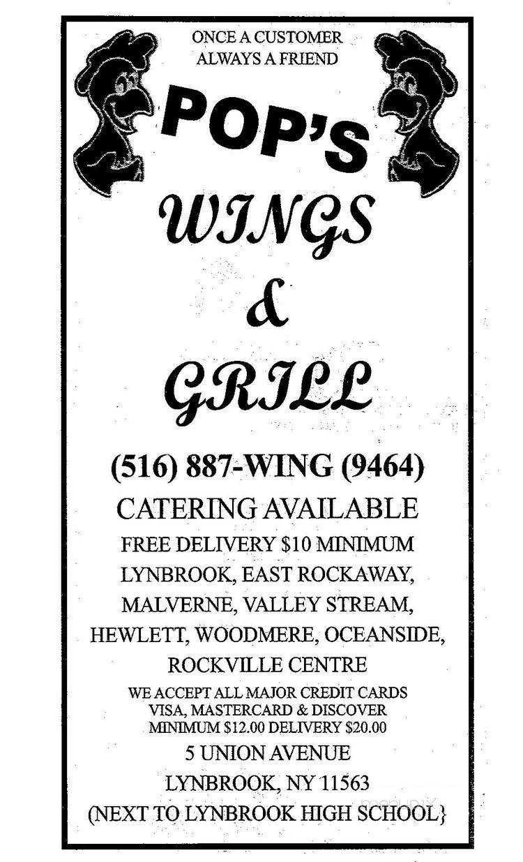 /3234276/Pops-Wings-and-Grill-Lynbrook-NY - Lynbrook, NY