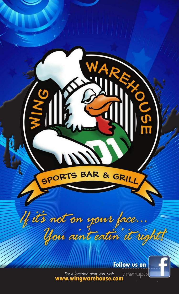 Wing Warehouse - Berea, OH menu_pic