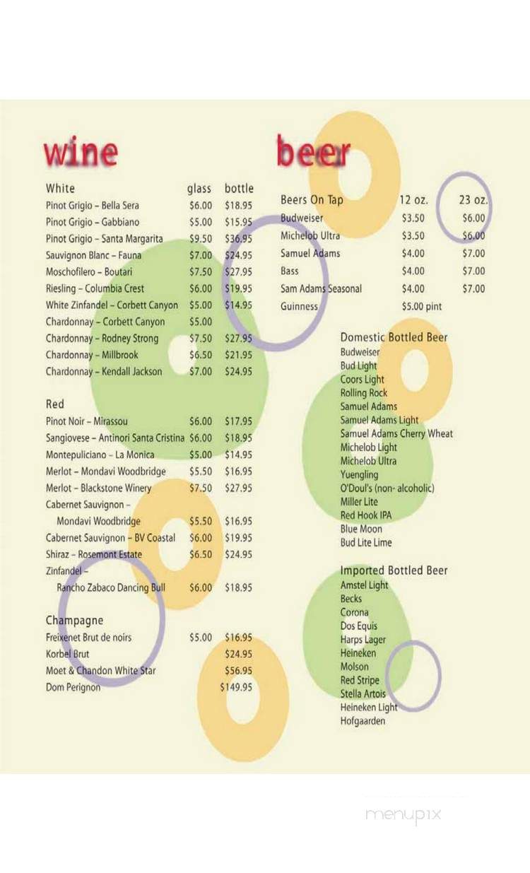 Coyote Grill - Poughkeepsie, NY menu_pic
