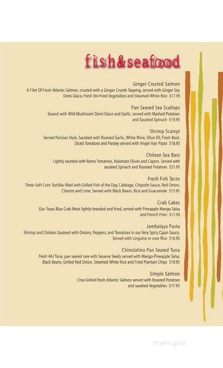 Coyote Grill - Poughkeepsie, NY menu_pic