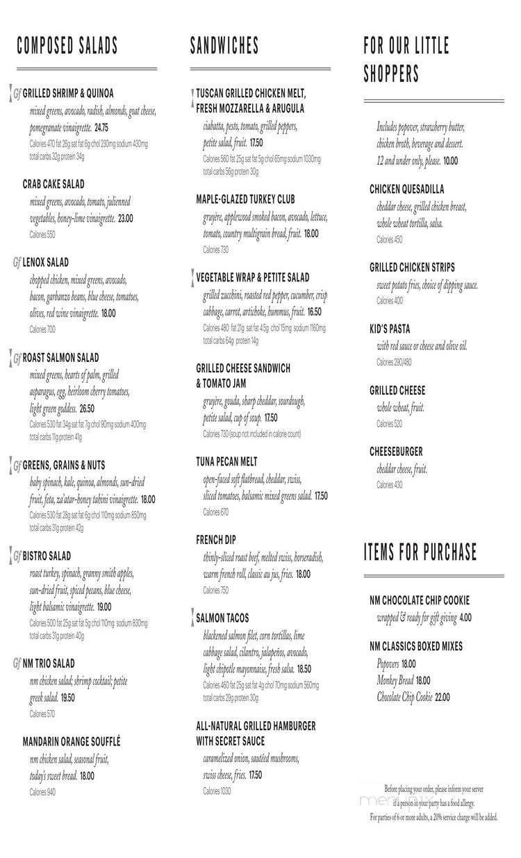 Mariposa - Plano, TX menu_pic