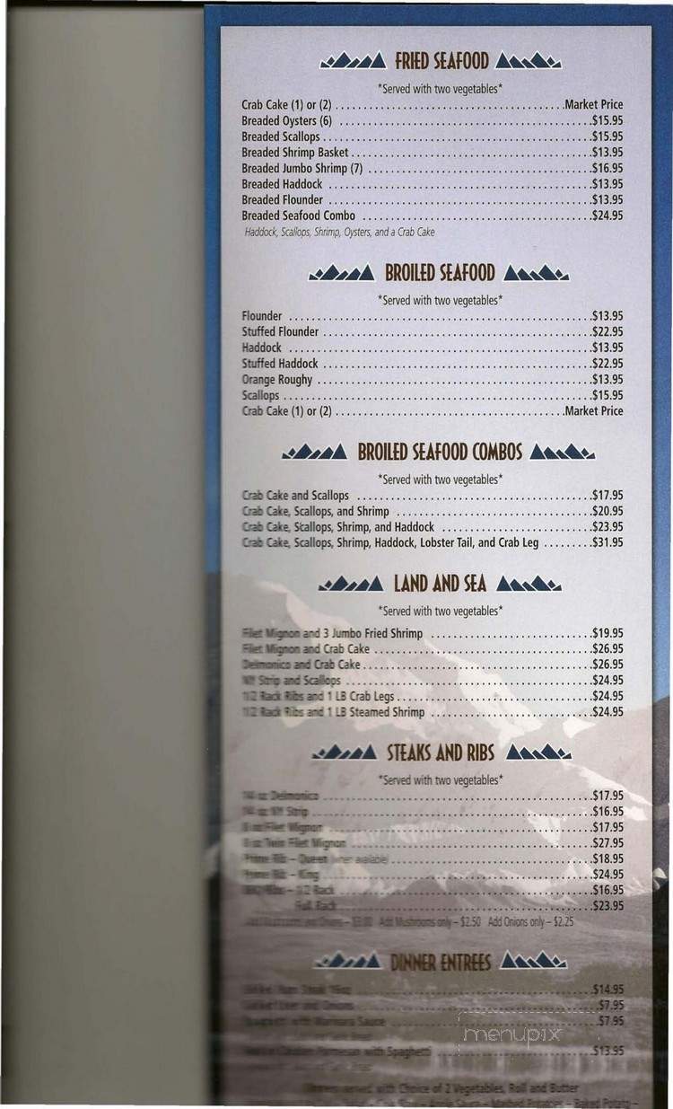 Alpine Inn - Lewisberry, PA menu_pic
