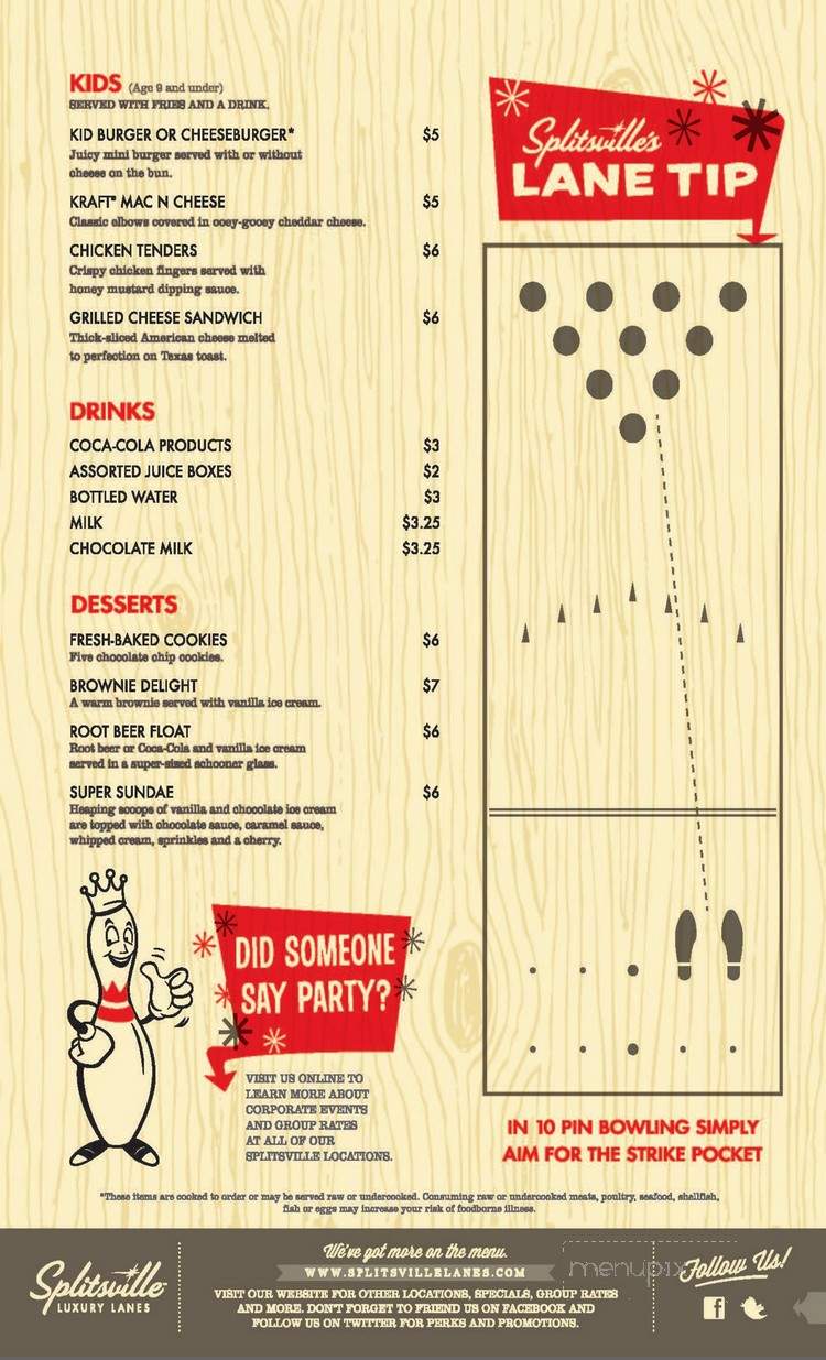 Splitsville - Fairview, TX menu_pic