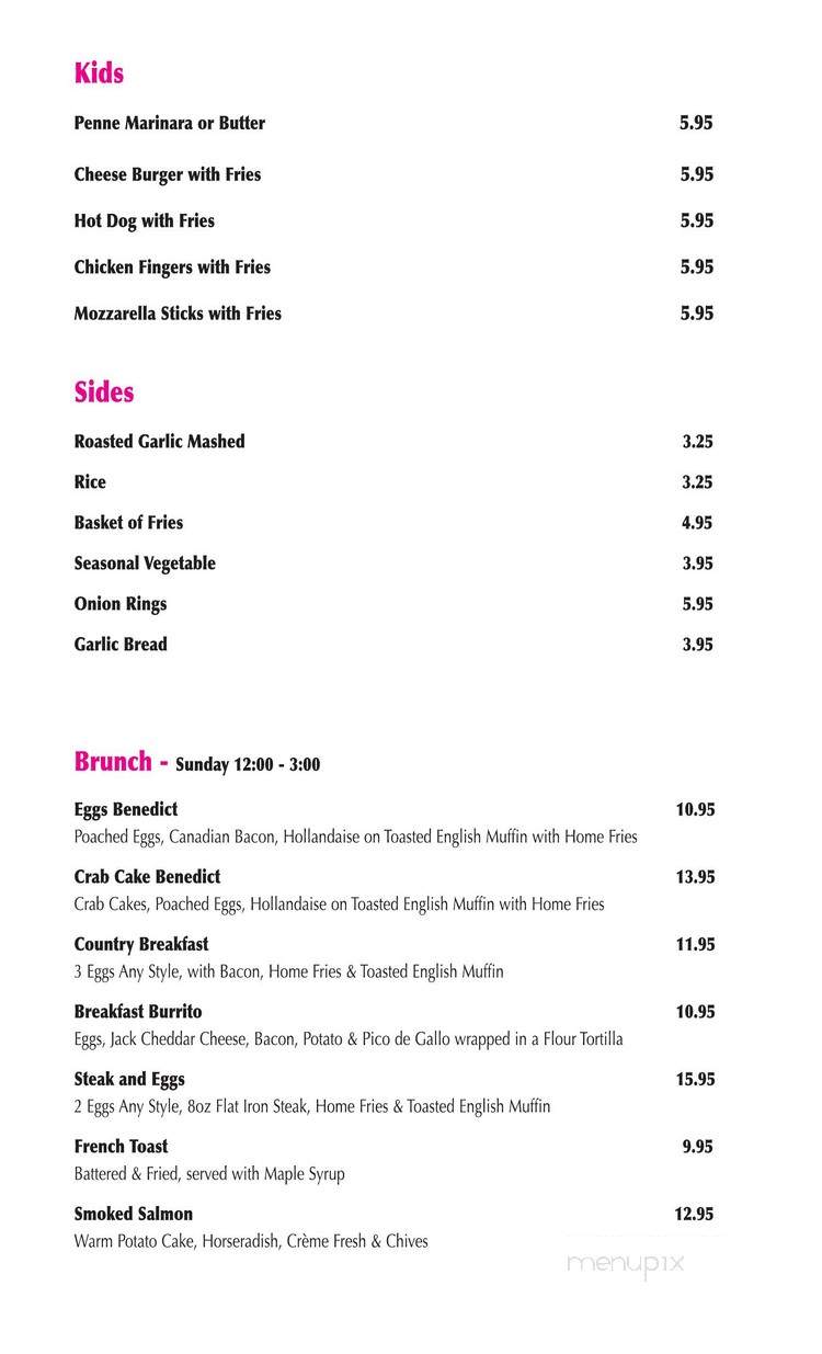 Montego Bay Grill & Bar - Island Park, NY menu_pic