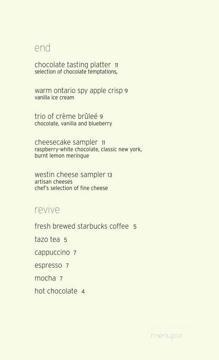 16 Garden Street Restaurant - Cambridge, MA menu_pic