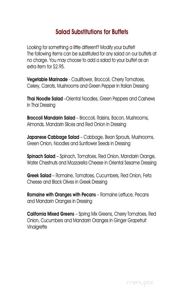 Odin Dining Room - Camrose, AB menu_pic