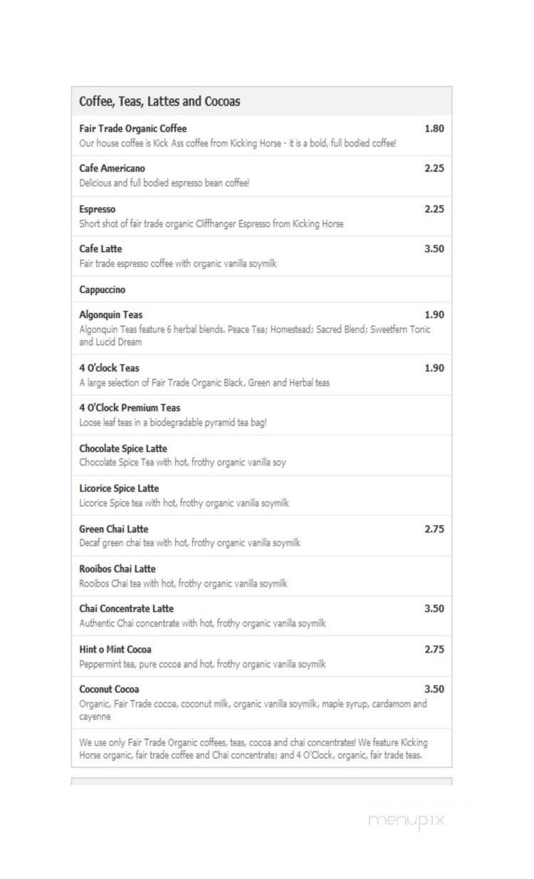 Stir It Up - Brantford, ON menu_pic