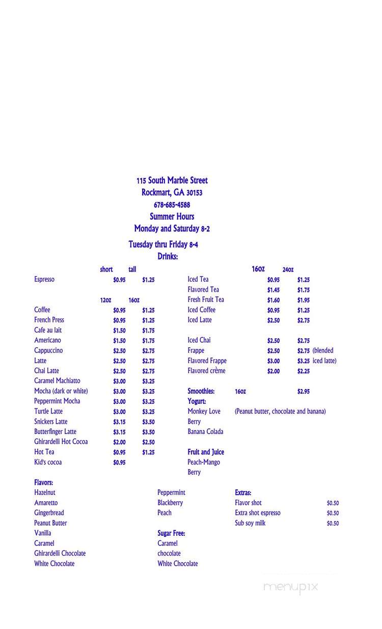 Everyday Gourmet - Rockmart, GA menu_pic
