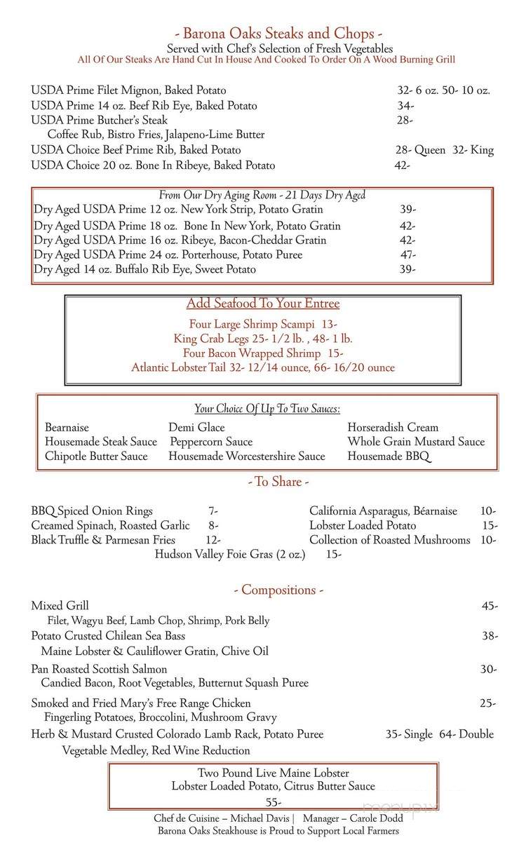 /158406/Barona-Oaks-Steakhouse-Lakeside-CA - Lakeside, CA