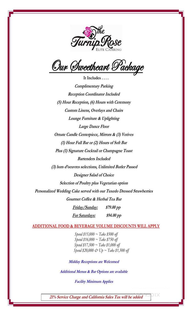 Turnip Rose Co - Orange, CA menu_pic