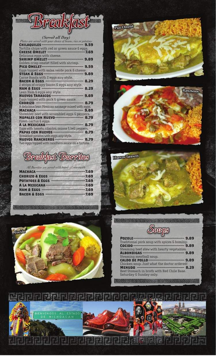Munguia's Mexican Grill - Pico Rivera, CA menu_pic