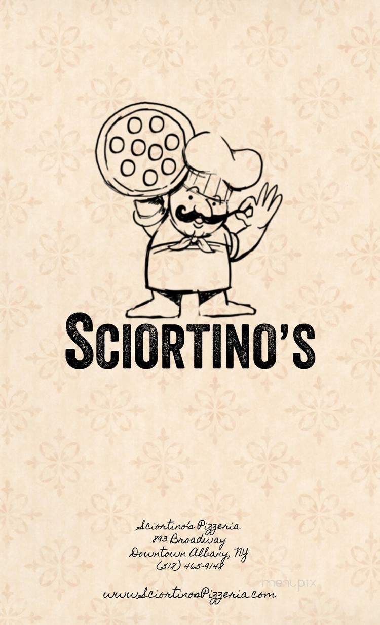 Sciortino's - Brooklyn, NY menu_pic