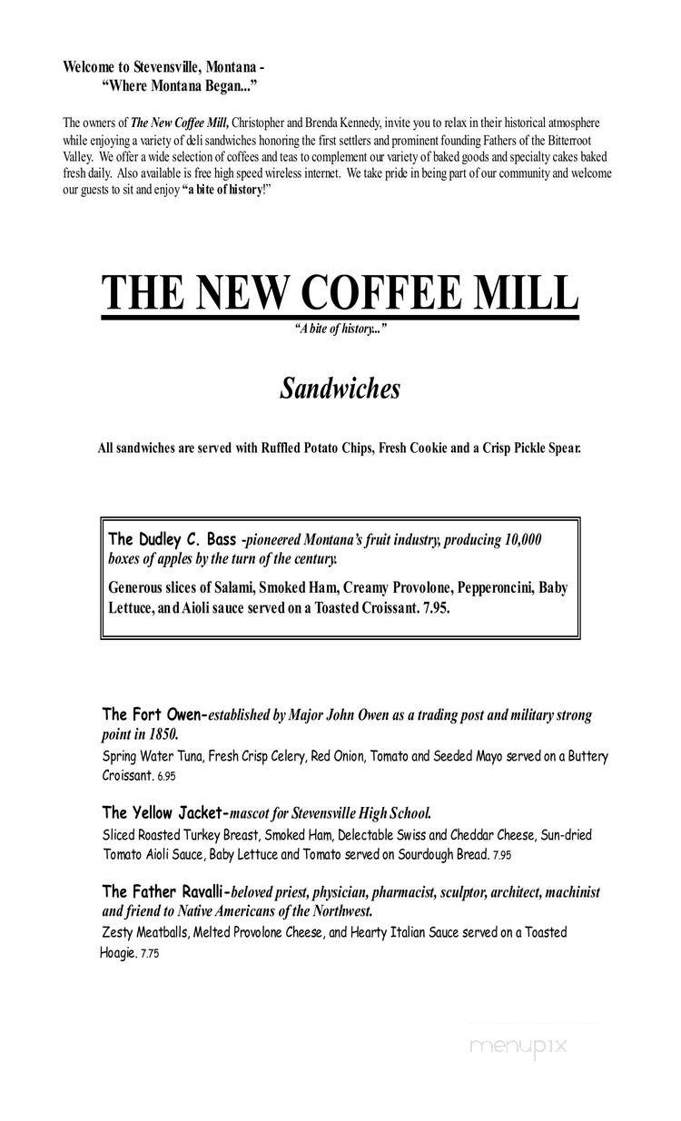/2600578/Olde-Coffee-Mill-Bakery-Eatery-Stevensville-MT - Stevensville, MT