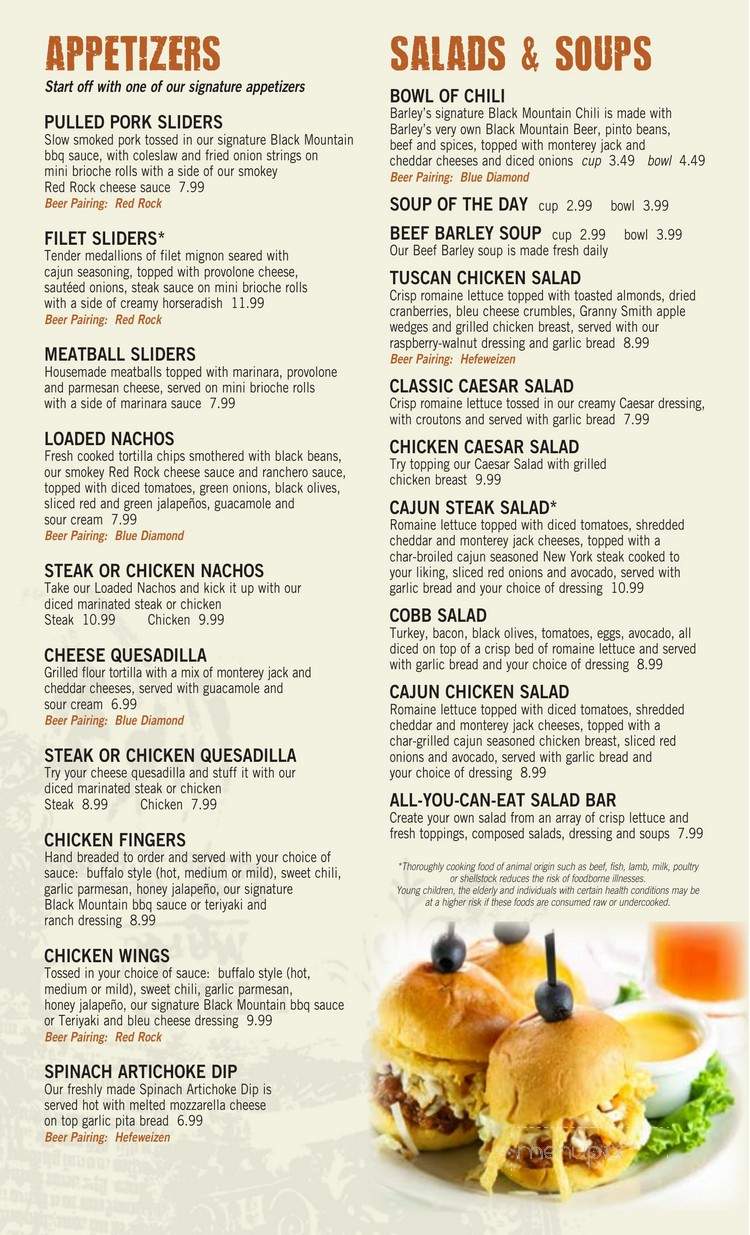 Wild Burger - Las Vegas, NV menu_pic