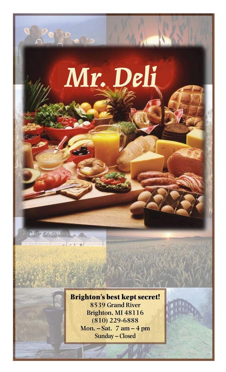 Mr Deli - Brighton, MI menu_pic