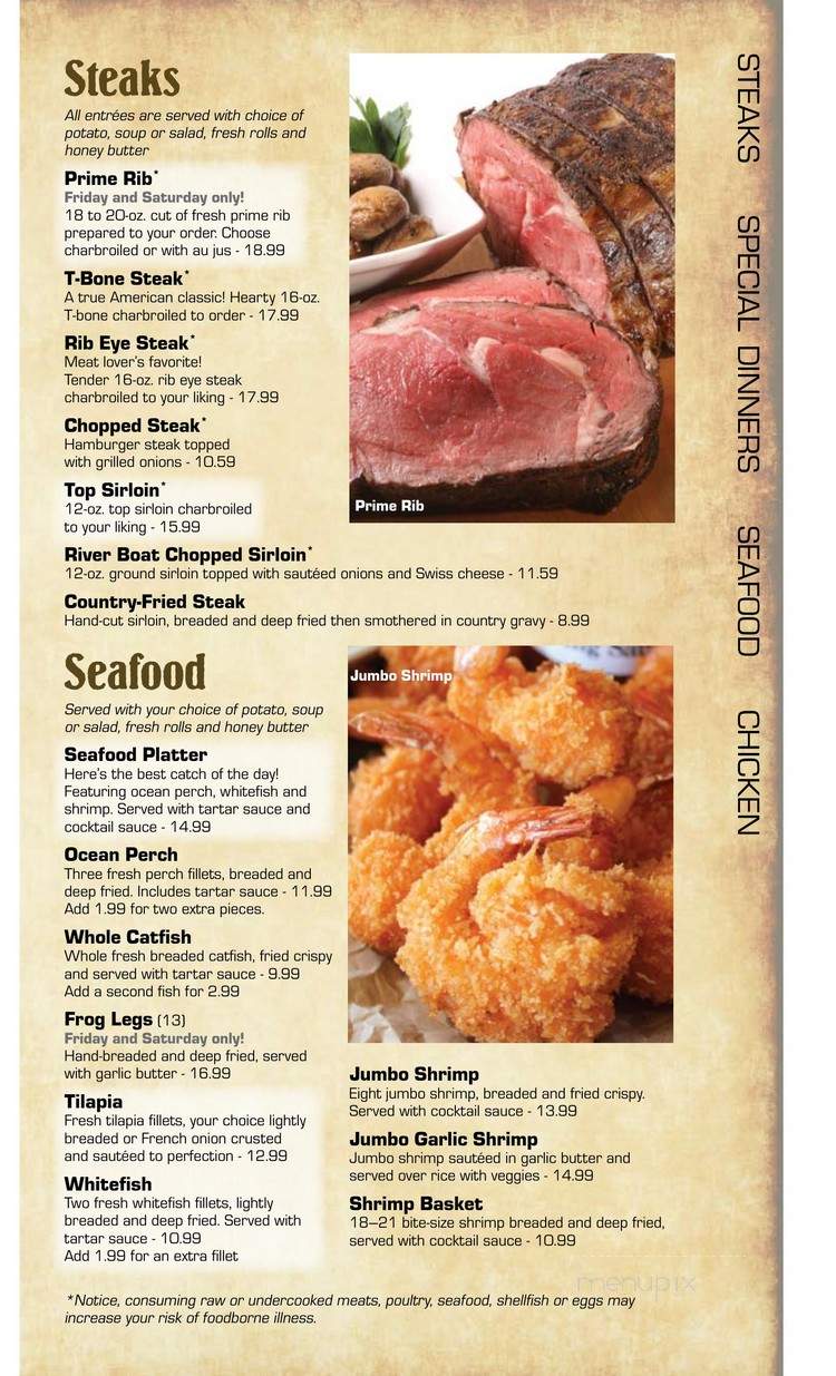 Tony's Grill - Rockville, IN menu_pic