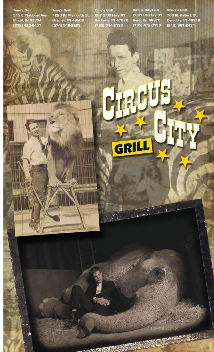 Tony's Grill - Rockville, IN menu_pic