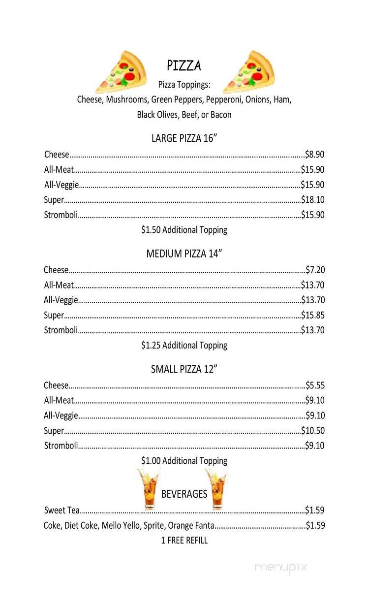 Salamis Pizza - Potecassi, NC menu_pic