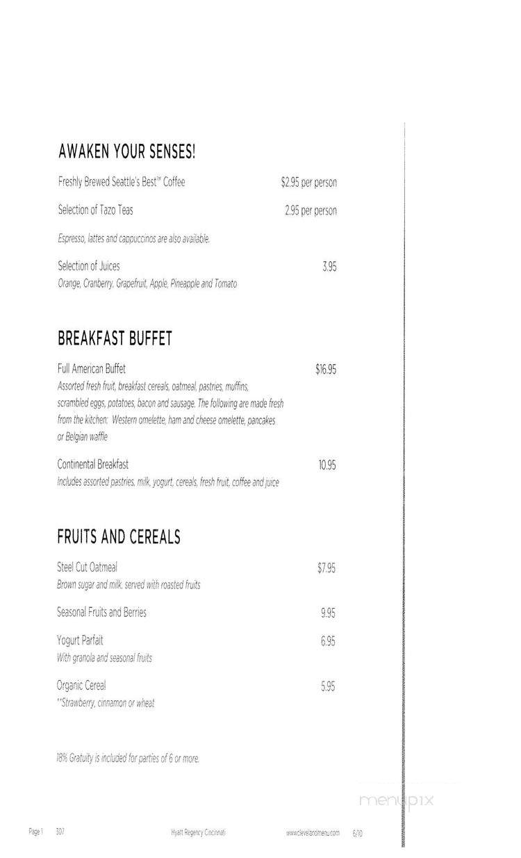 Findlay's - Cincinnati, OH menu_pic