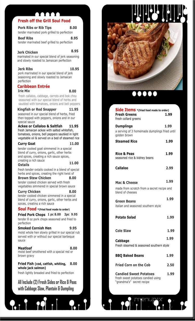 Straight Out Da Kitchen - Louisville, KY menu_pic