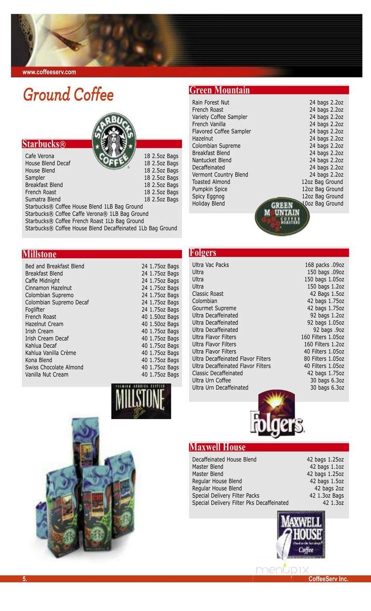 Coffee Serv - Dresher, PA menu_pic