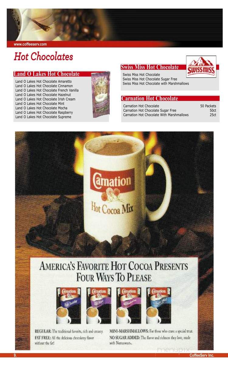 Coffee Serv - Dresher, PA menu_pic