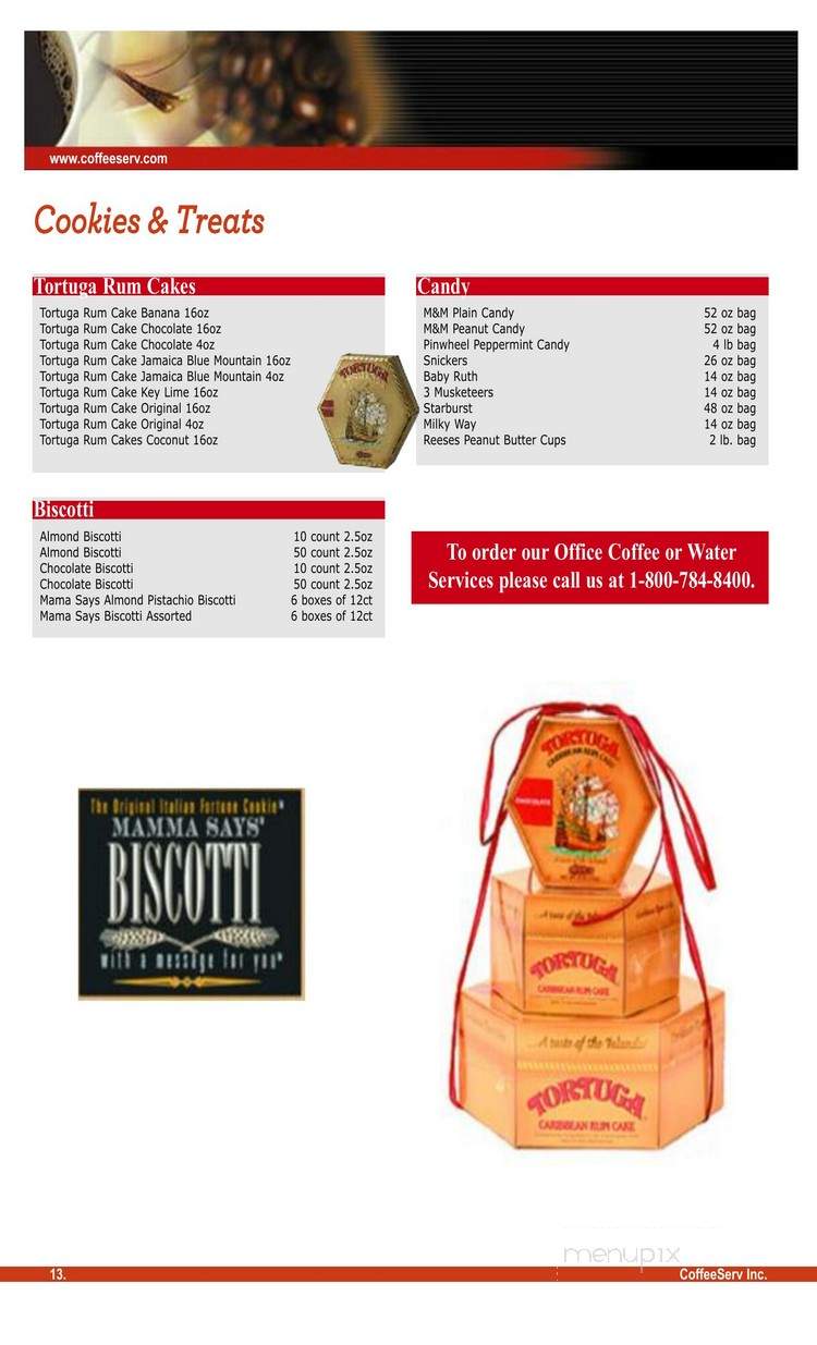 Coffee Serv - Dresher, PA menu_pic