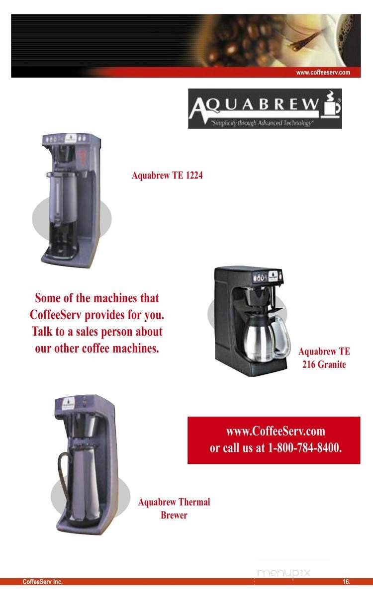 Coffee Serv - Dresher, PA menu_pic