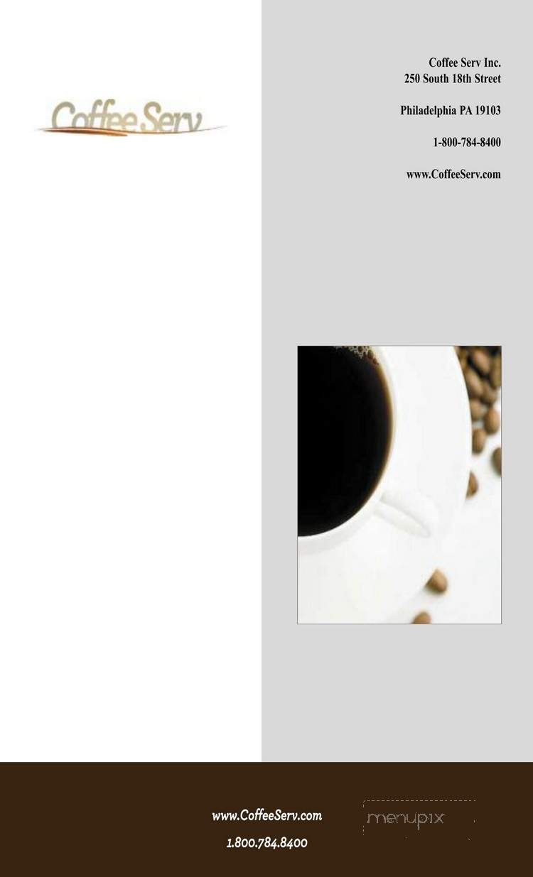 Coffee Serv - Dresher, PA menu_pic