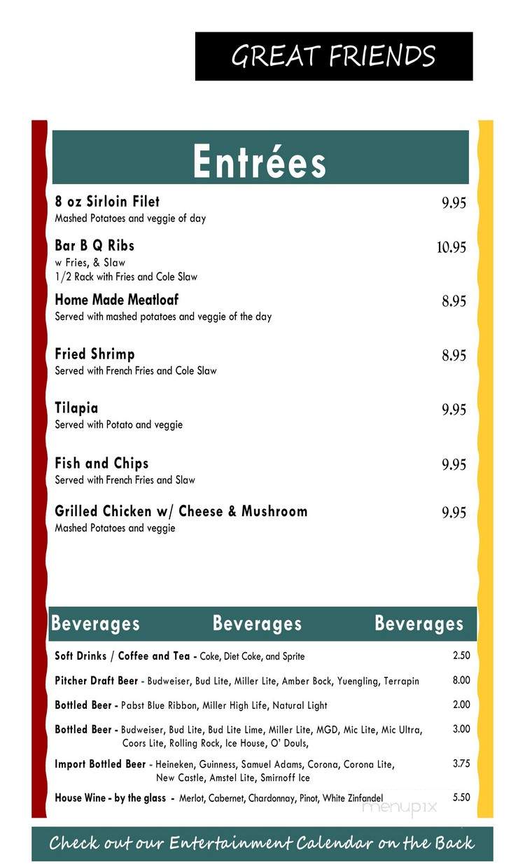 Lorena's Food & Spirits - Dawsonville, GA menu_pic