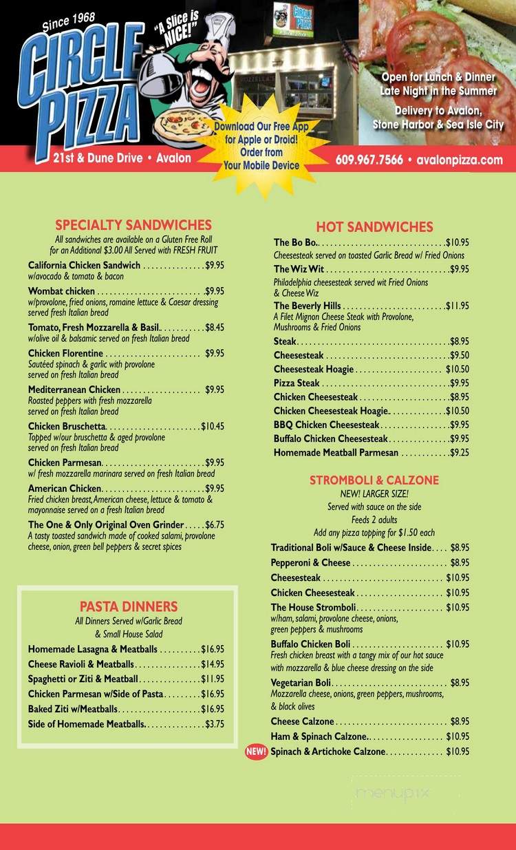 Real Enchilada - Avalon, NJ menu_pic