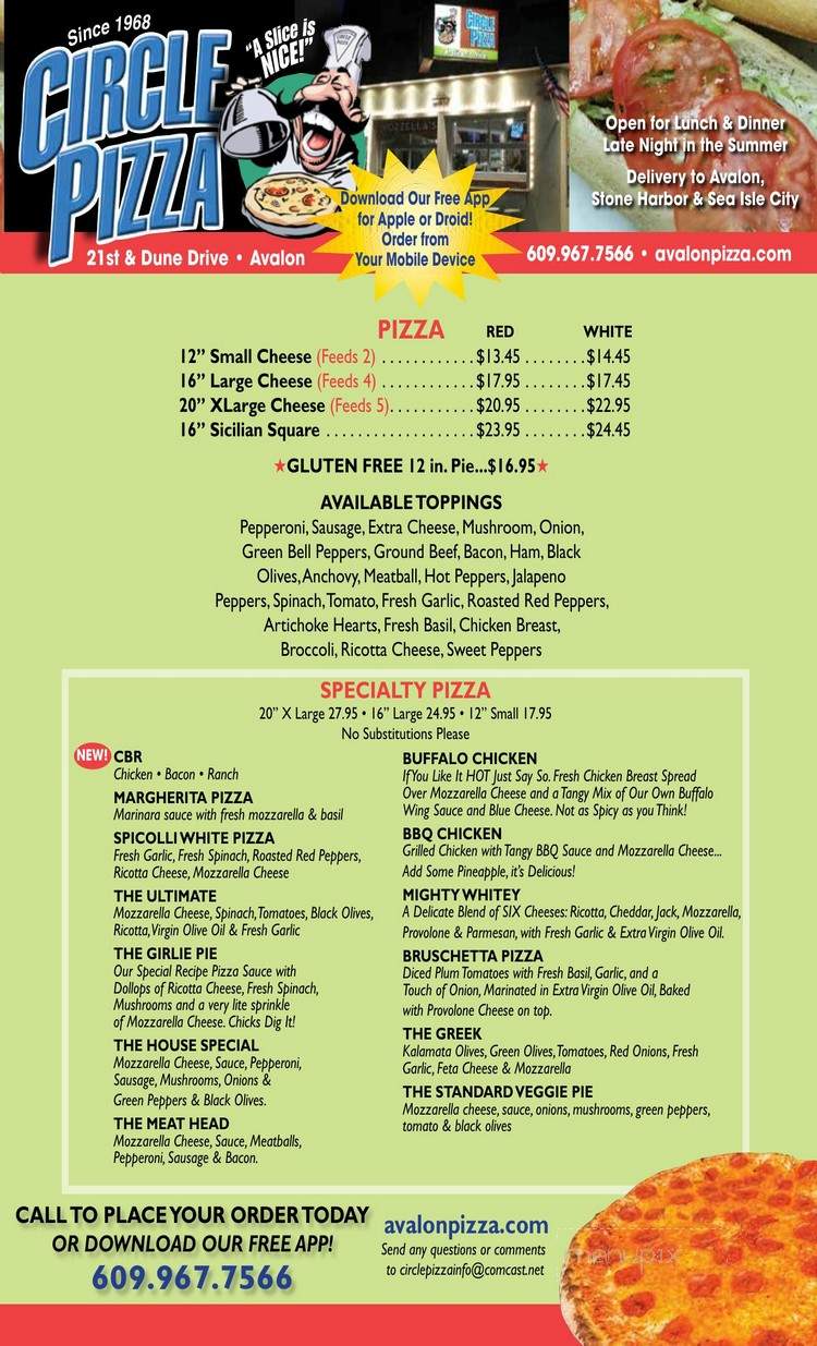 Real Enchilada - Avalon, NJ menu_pic