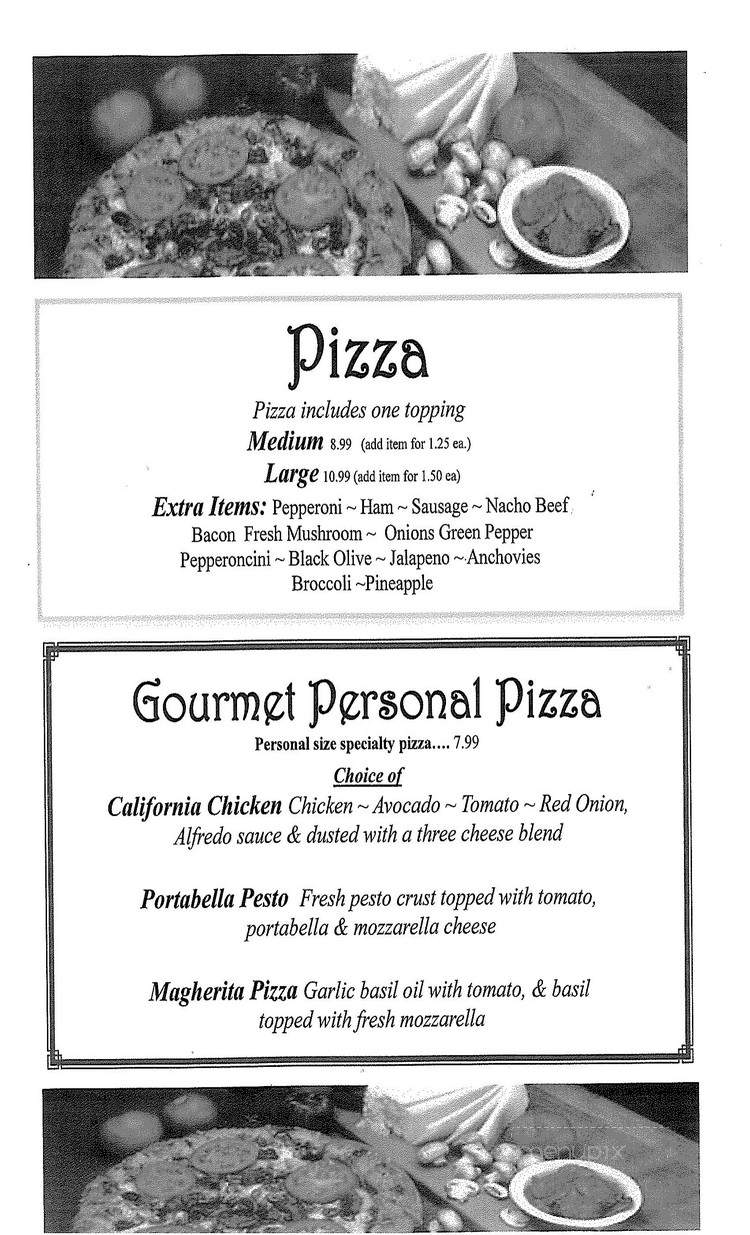 C W's Blue Water Bistro - Traverse City, MI menu_pic