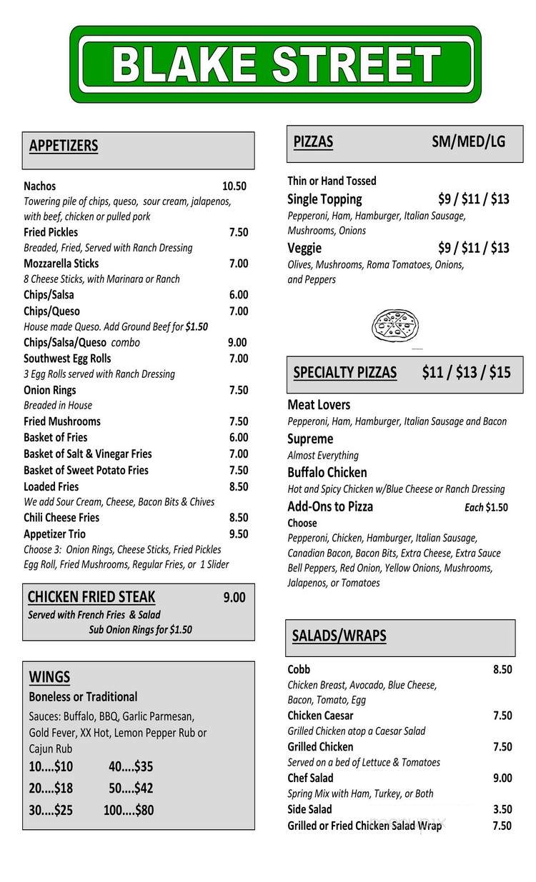 Cantu's Restaurant & Bar - Columbus, TX menu_pic
