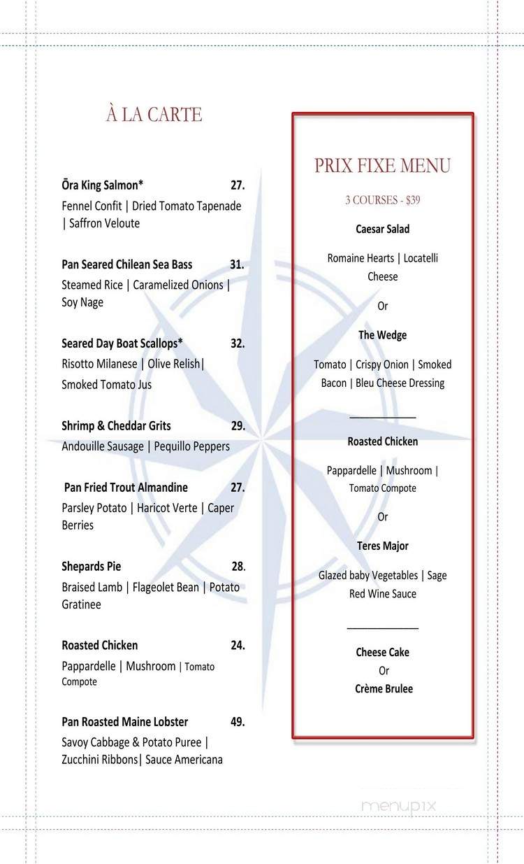 Pacific Prime at Valley Forge Casino - King Of Prussia, PA menu_pic