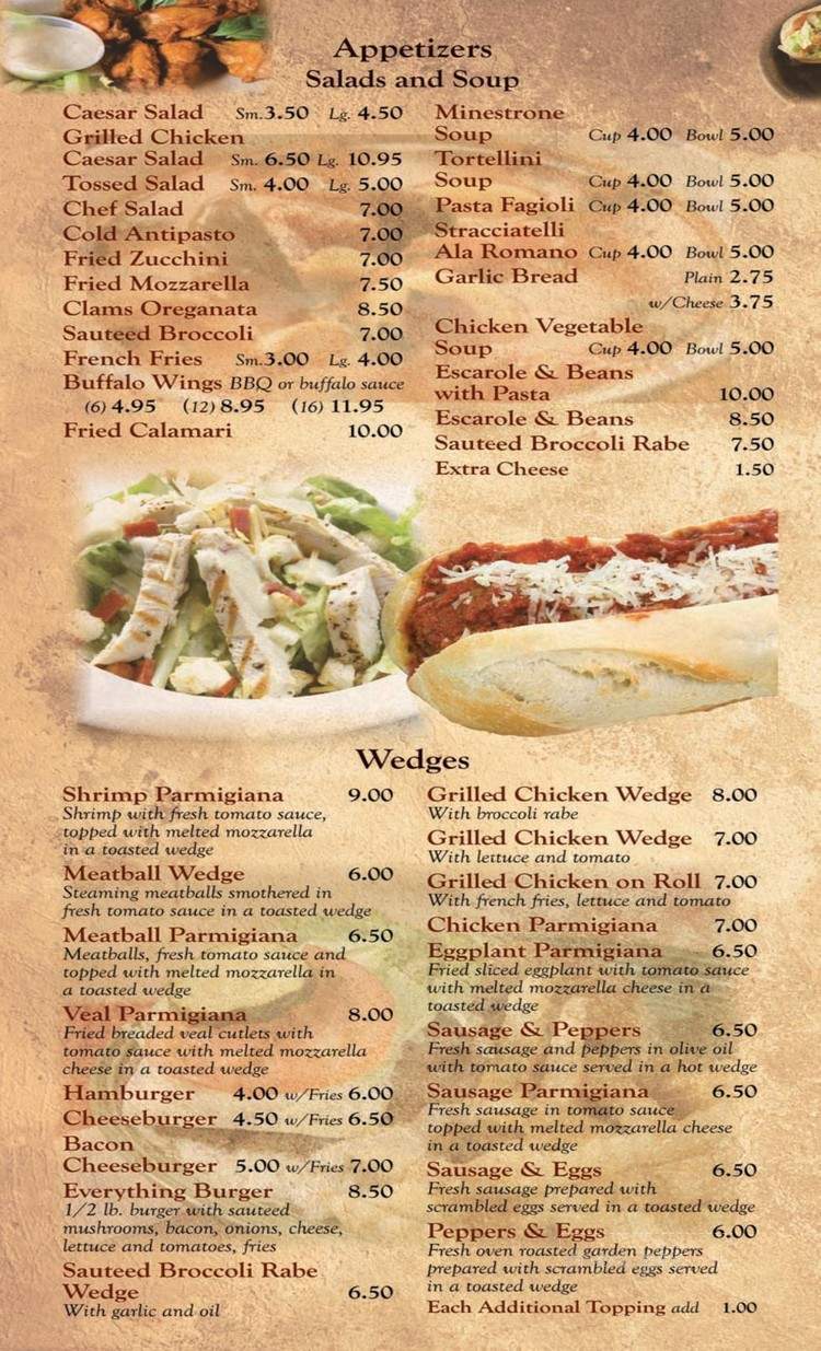 Gramatan Pizza & Pasta - Mount Vernon, NY menu_pic