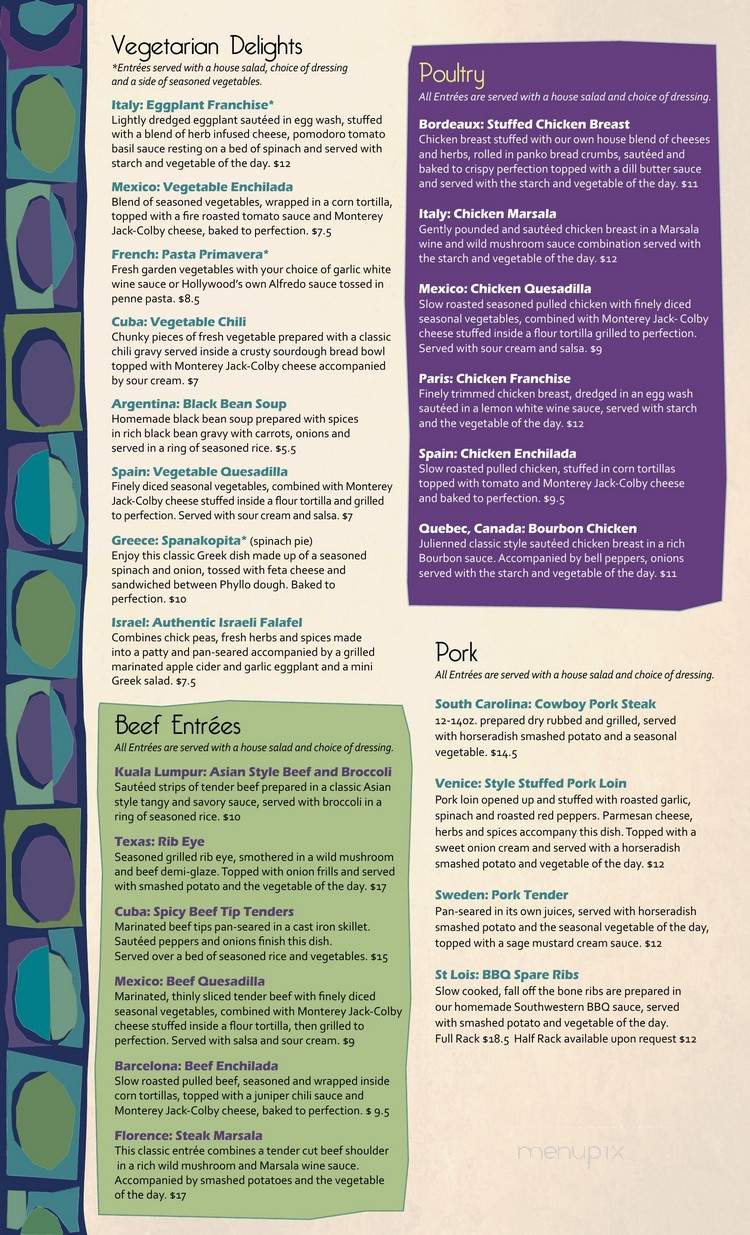 Hollywood Cafe & Banquet Room - Malvern, PA menu_pic