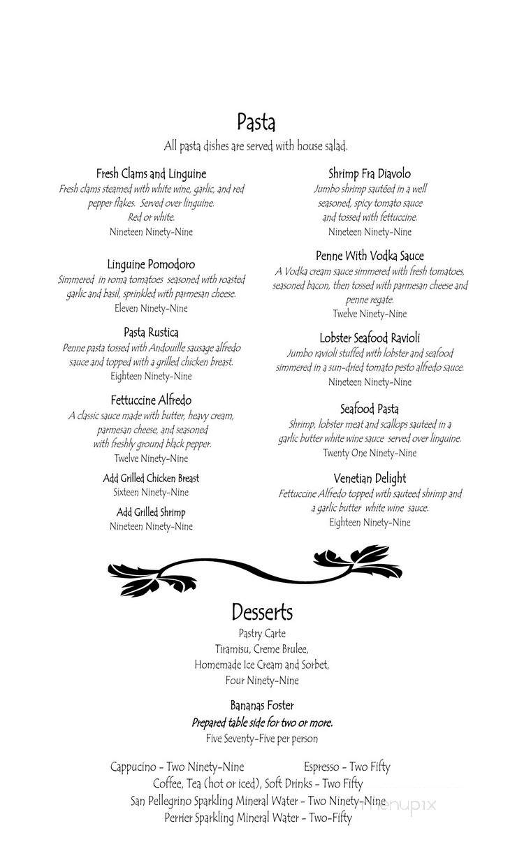 Halcyon Days Restaurant - Crossville, TN menu_pic