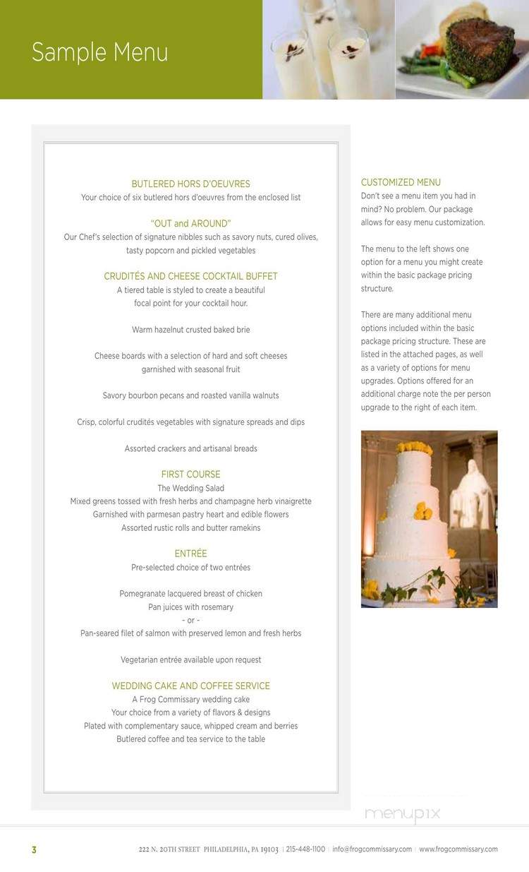 Franklin Foodworks - Philadelphia, PA menu_pic