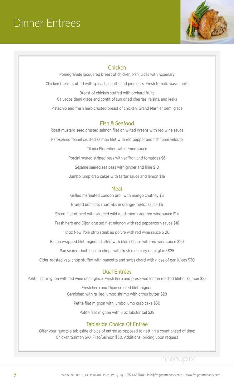 Franklin Foodworks - Philadelphia, PA menu_pic