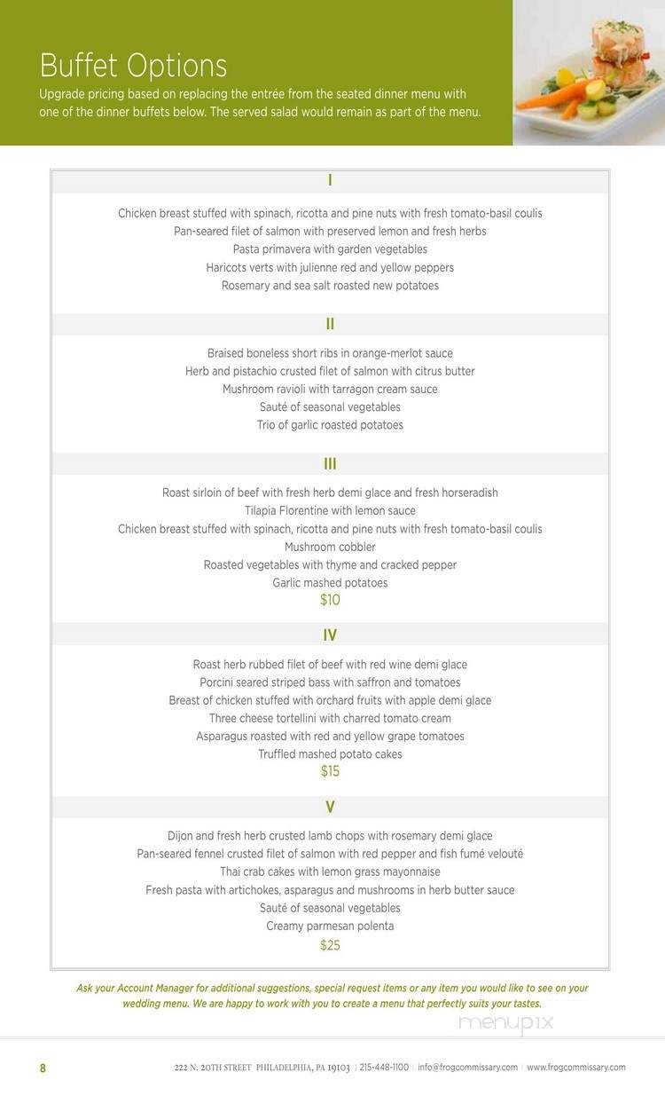 Franklin Foodworks - Philadelphia, PA menu_pic