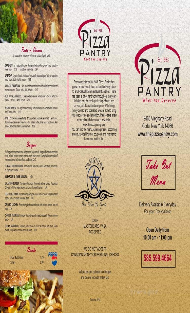 John & Mary's - Batavia, NY menu_pic