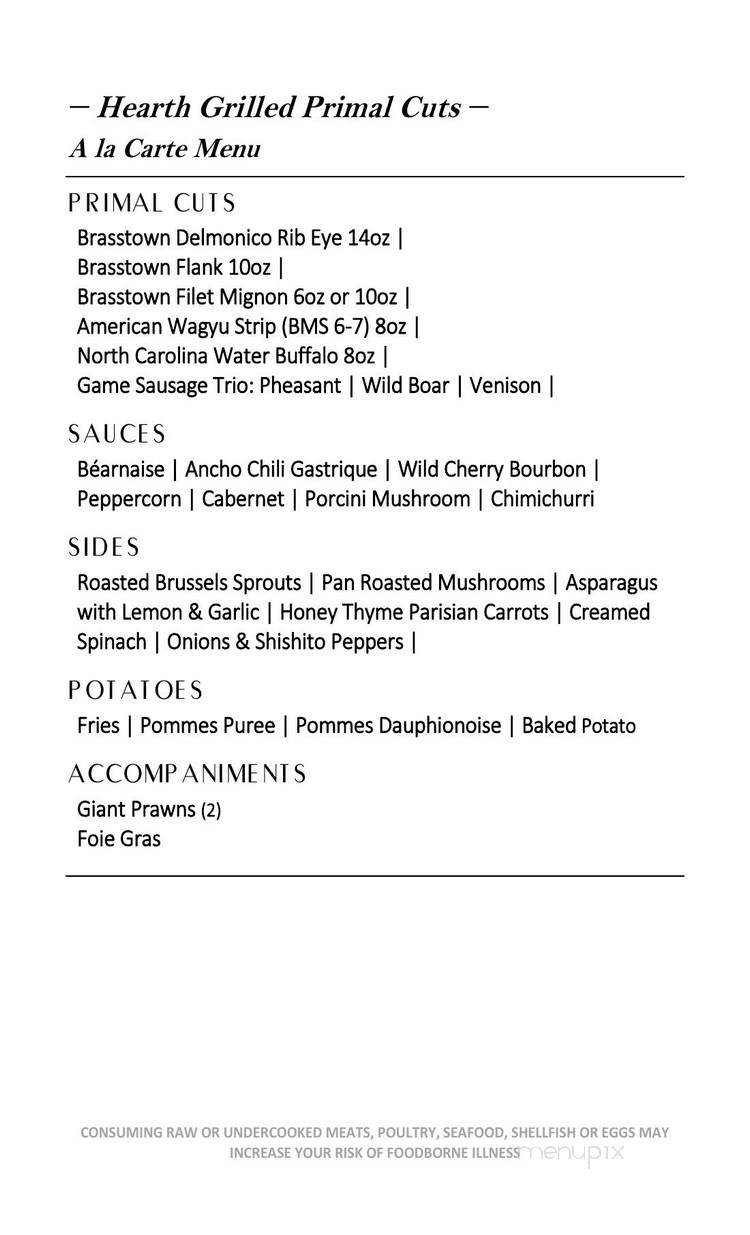 Cork And Flame - Evans, GA menu_pic