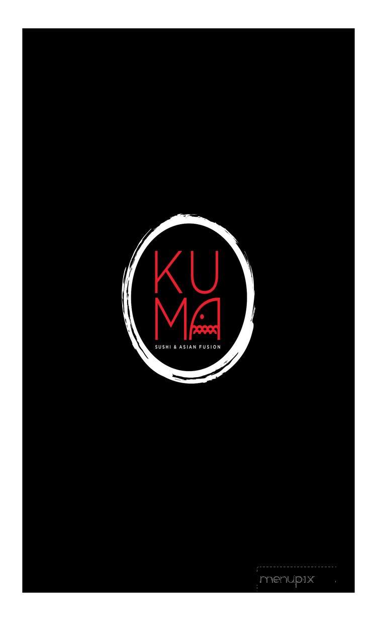 Kuma Sushi & Asian Fusion - Wynnewood, PA menu_pic