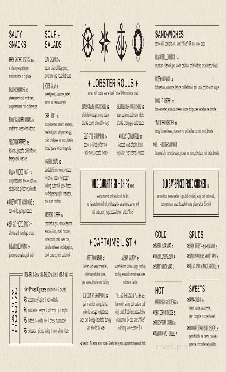 Sailor Jack's - Kansas City, MO menu_pic